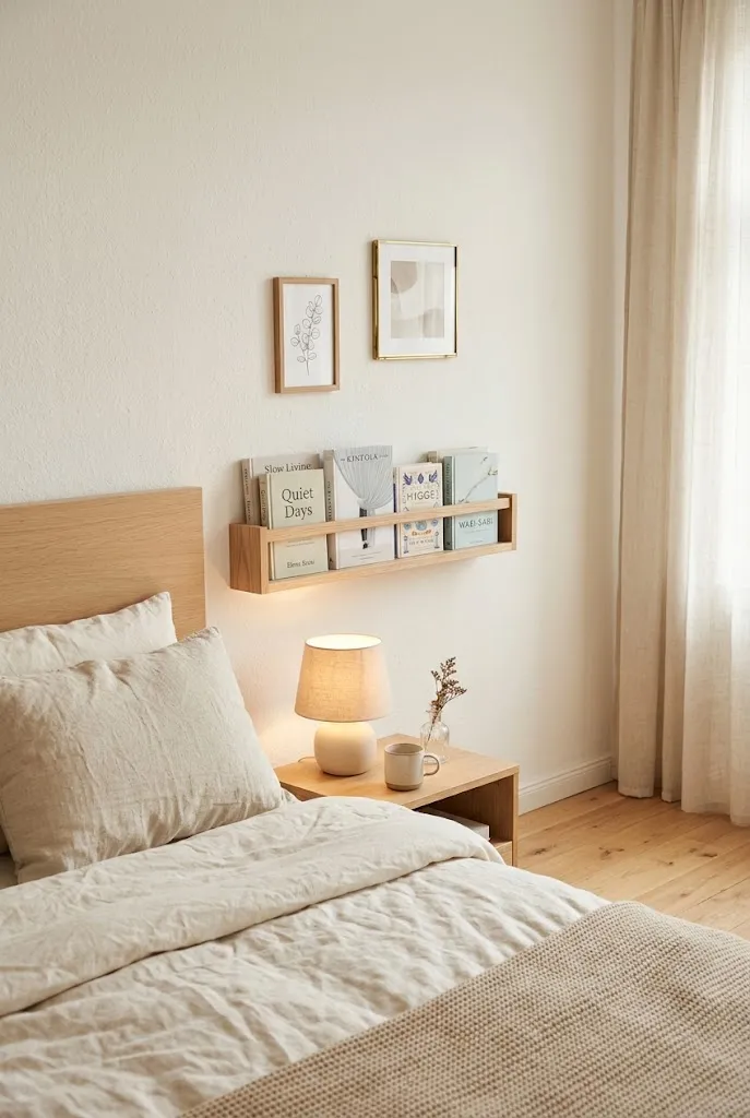 Bedside Book Ledge