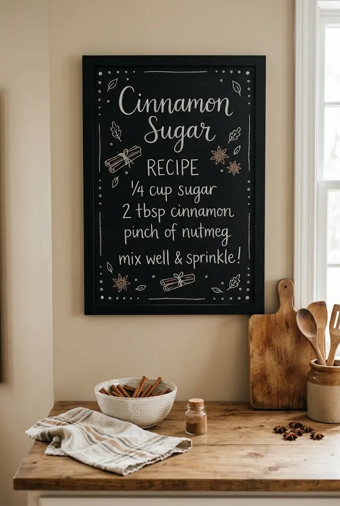 Cinnamon Recipe Board