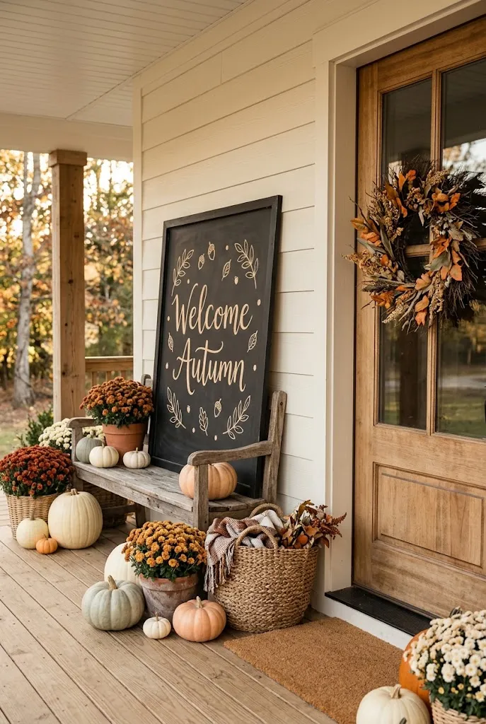Covered Porch Welcome