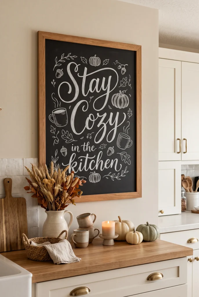Cozy Fall Kitchen
