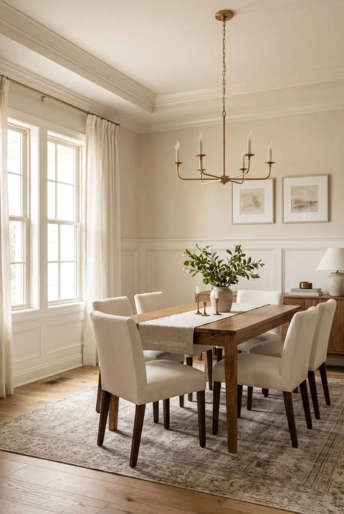 Dining Room Wainscoting