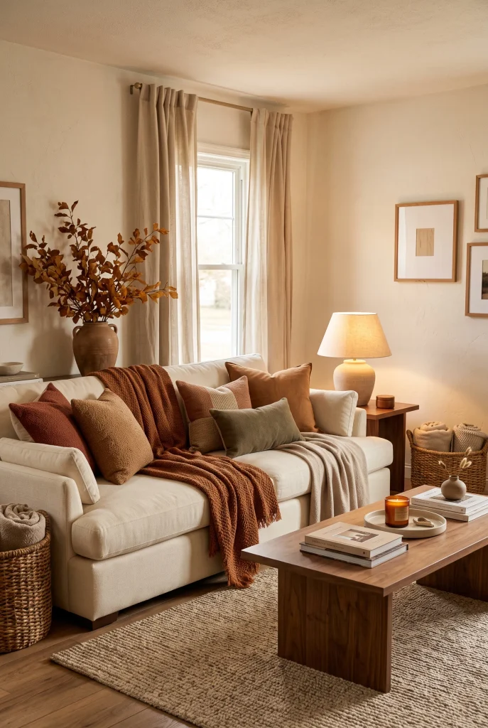 Earthy Accent Pillows