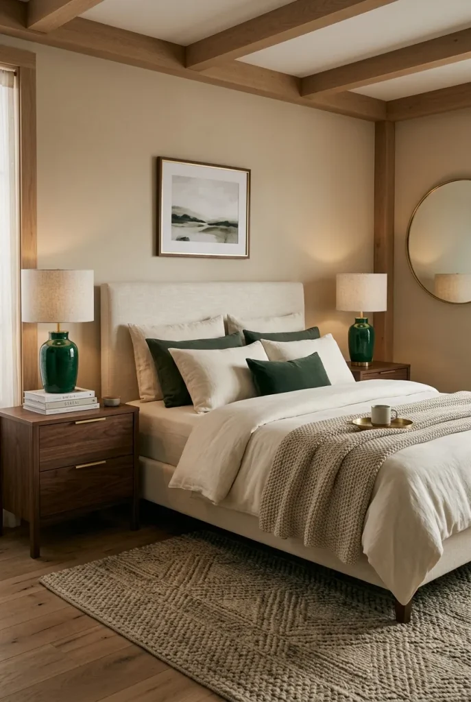 Emerald Bedside Lamps