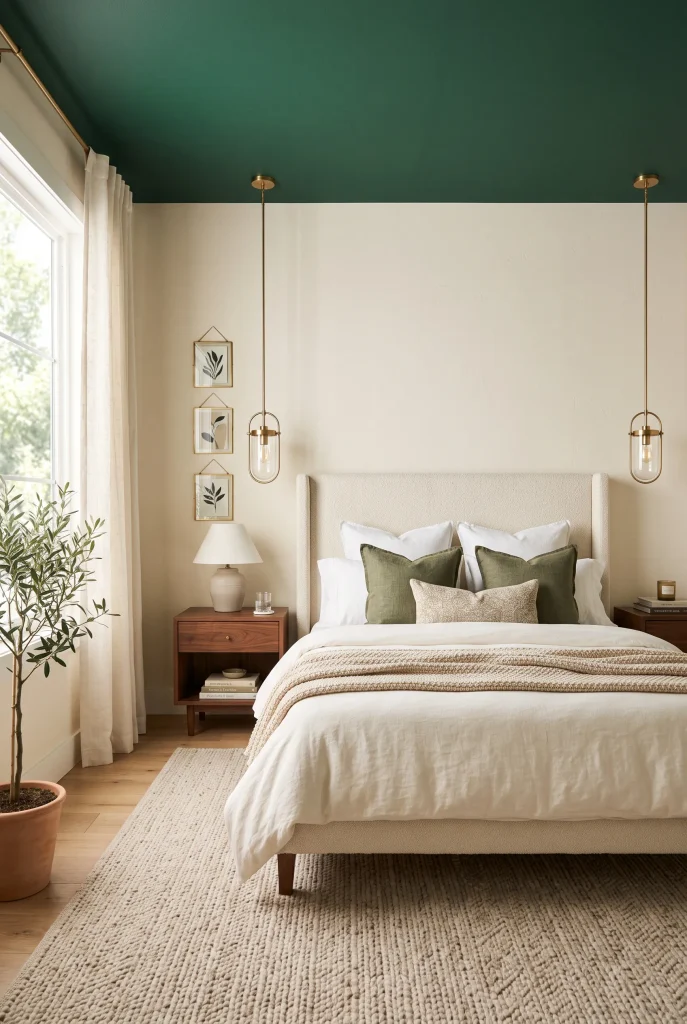 Emerald Statement Ceiling
