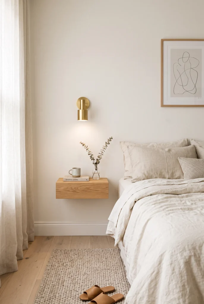 Floating Bedside Shelf