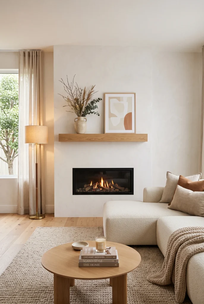 Floating Wood Shelf