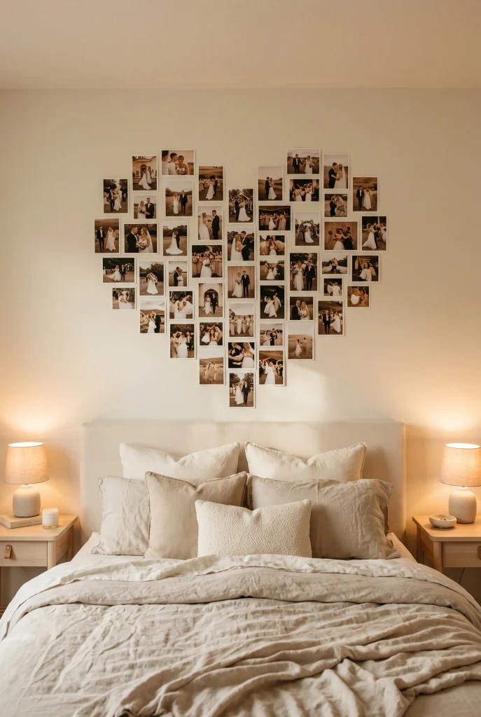 Heart Shaped Photo Collage