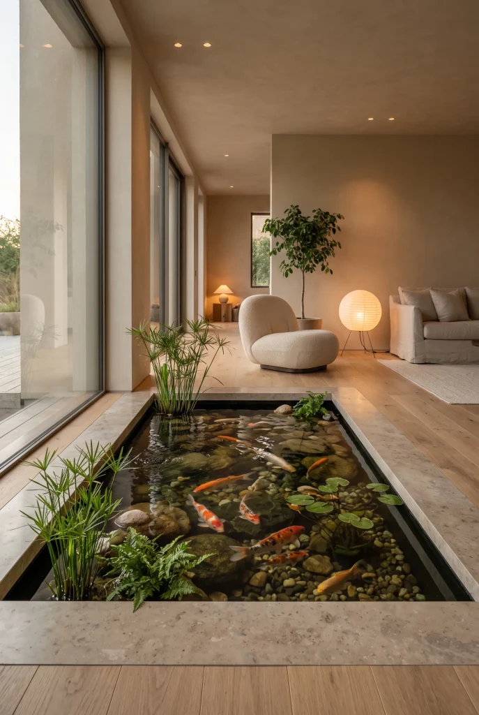 Indoor Koi Pond