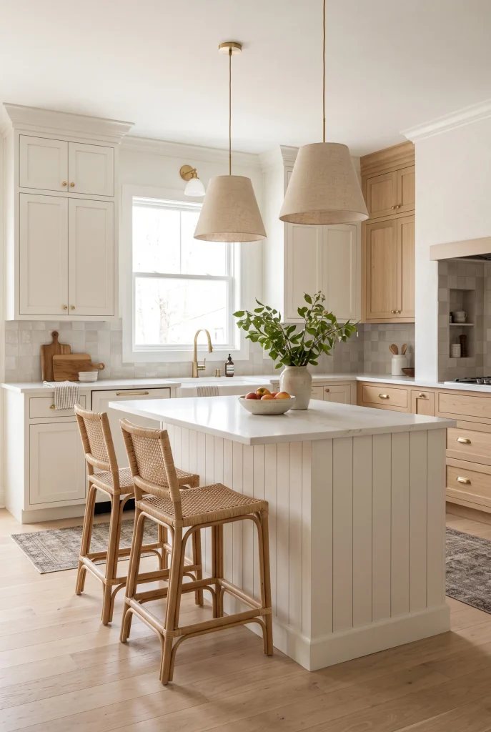 Kitchen Island Paneling
