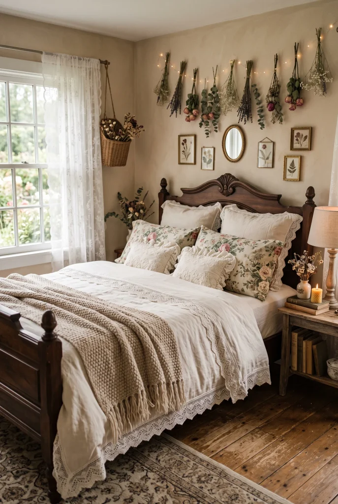 Lace Bedding Details