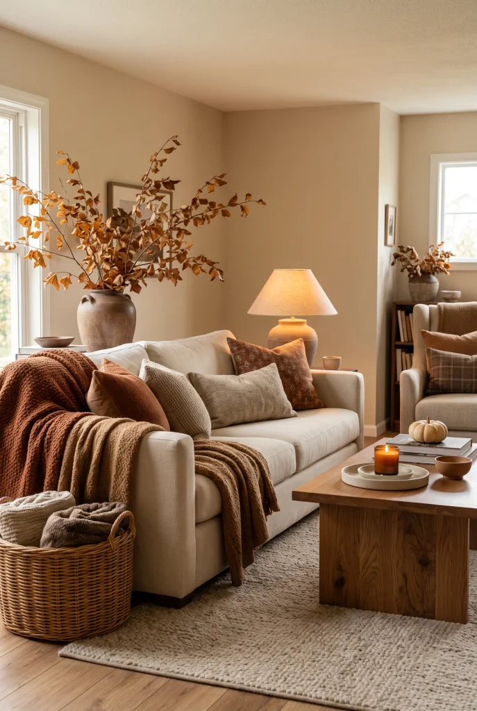 Layered Cozy Throws
