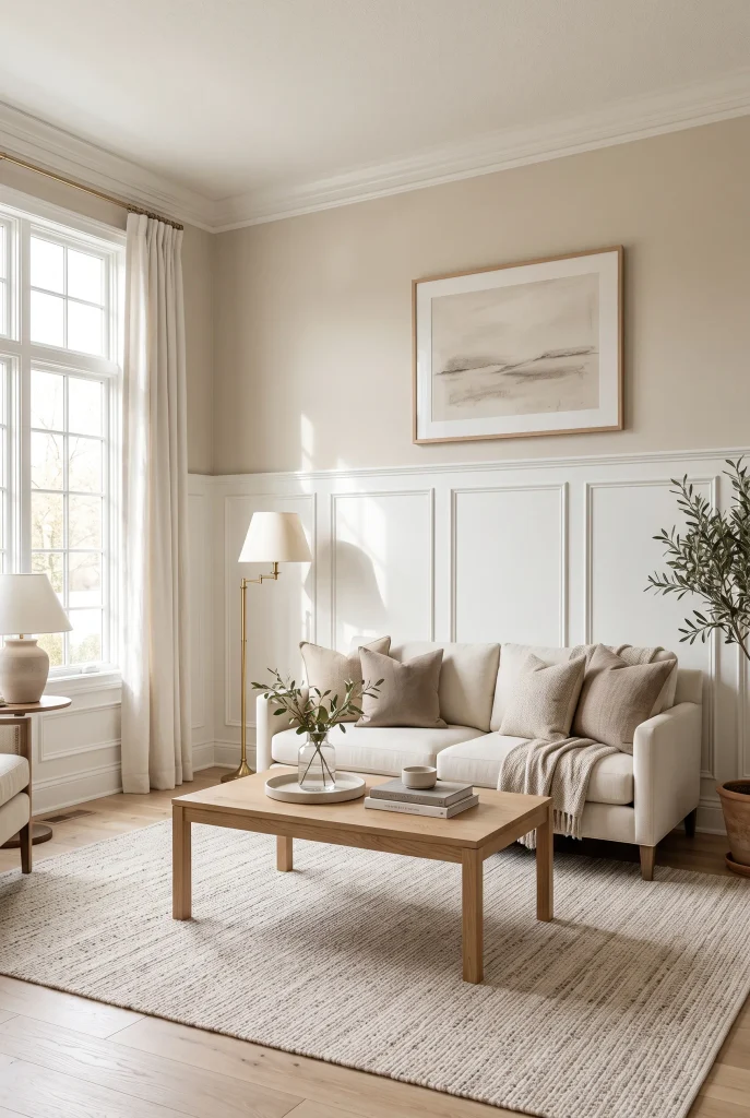 Living Room Chair Rail