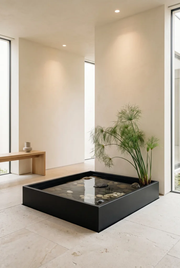 Minimalist Black Basin