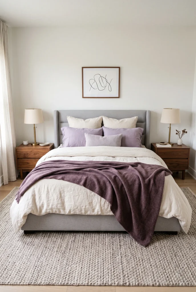 Plum Throw Blanket