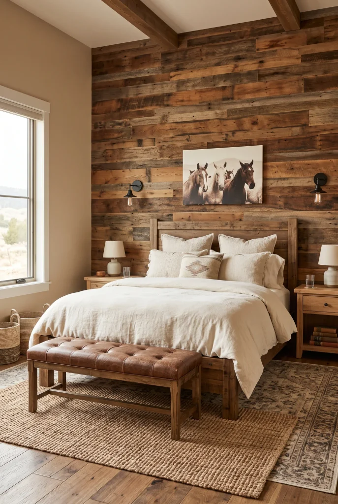 Reclaimed Wood Wall
