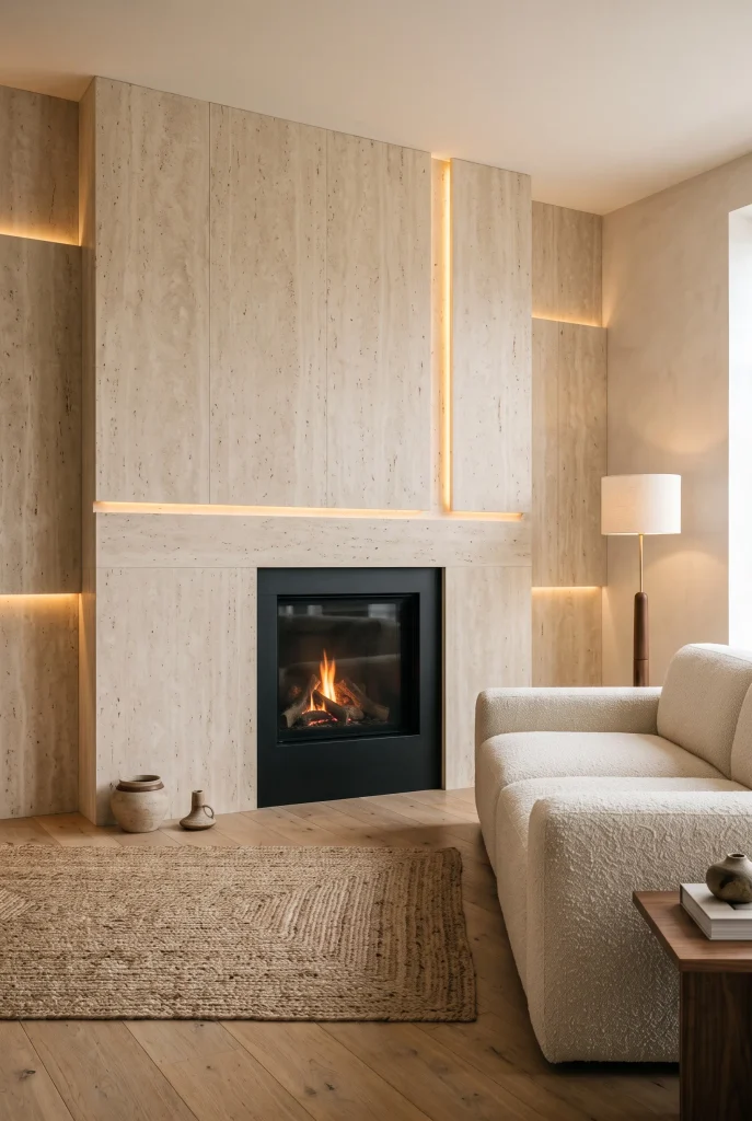 Stone Statement Wall