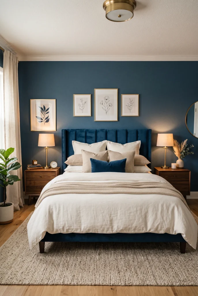 Velvet Headboard