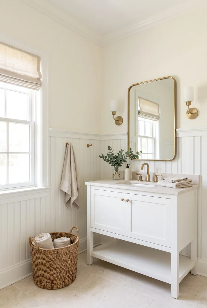 Vertical Beadboard Walls