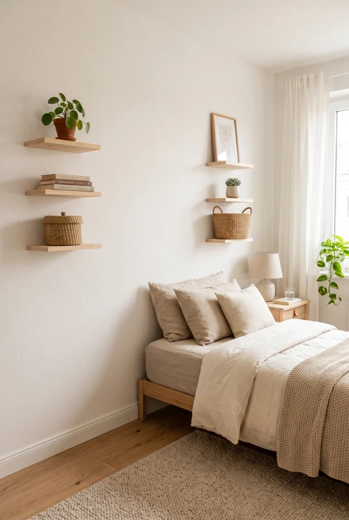Vertical Wall Shelves