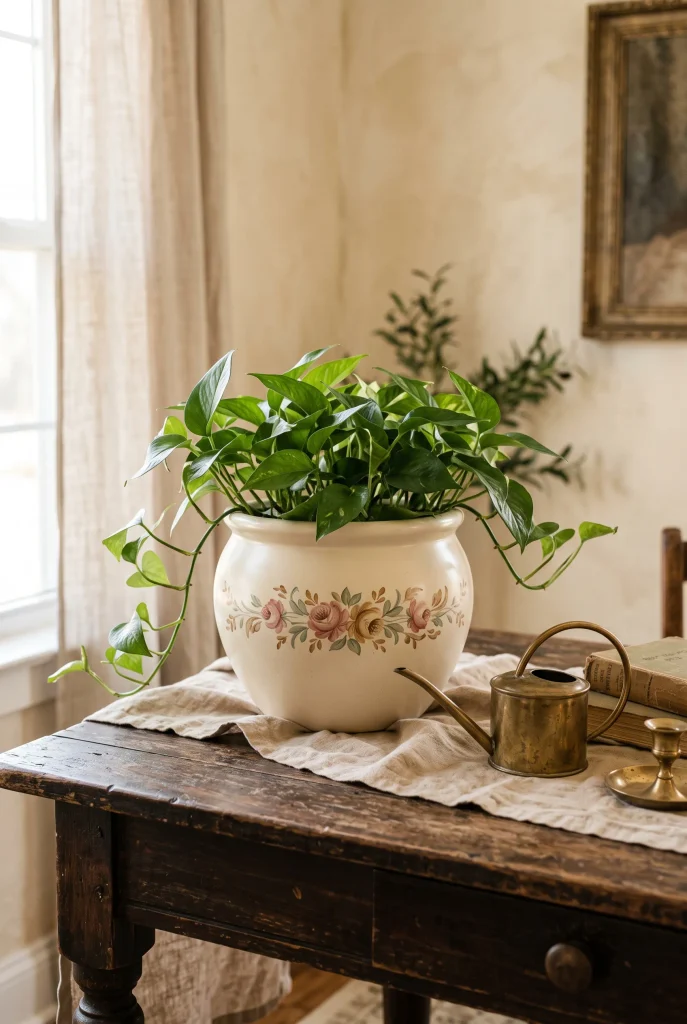 Vintage Floral Border