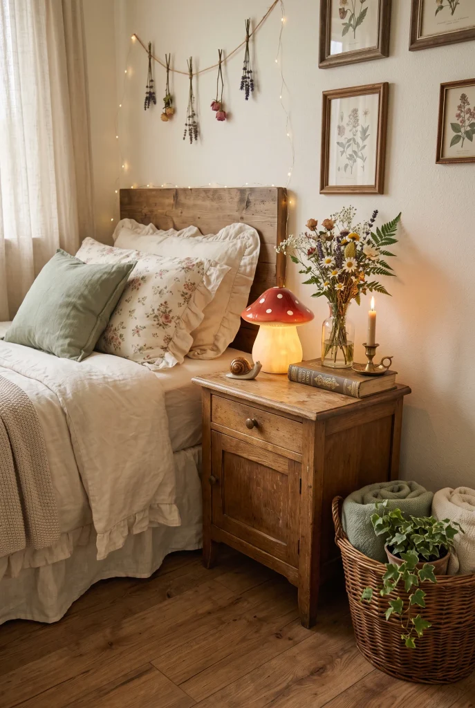 Whimsical Bedside Table